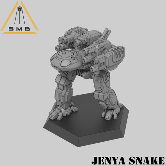 Jenya Snake - Alternate Battletech Model - By Sir Mortimer Bombito