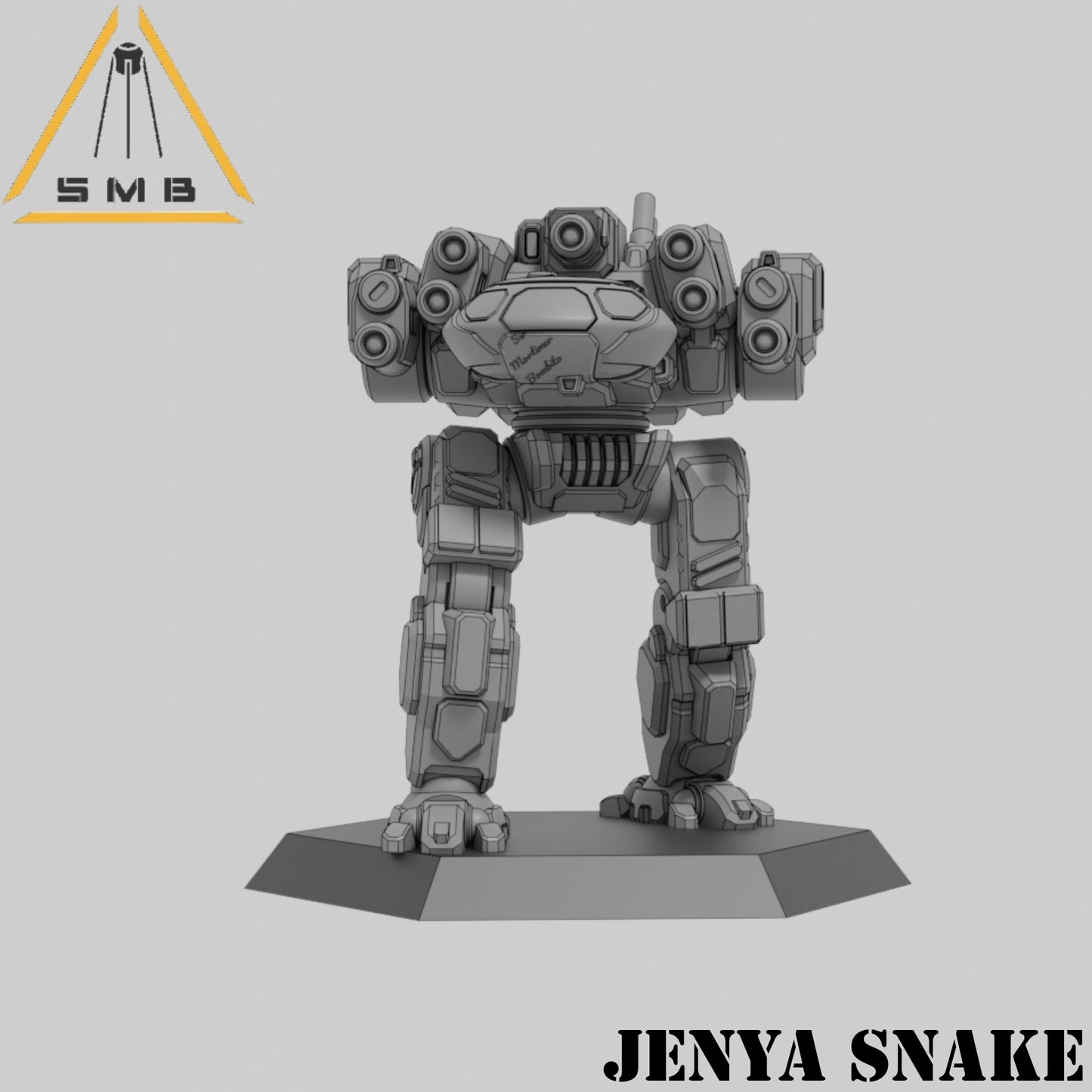 Jenya Snake - Alternate Battletech Model - By Sir Mortimer Bombito