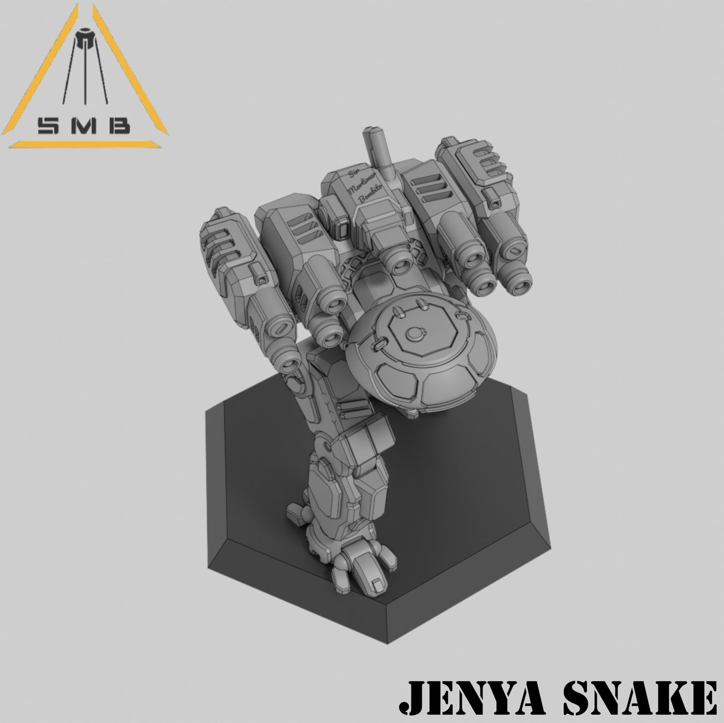 Jenya Snake - Alternate Battletech Model - By Sir Mortimer Bombito