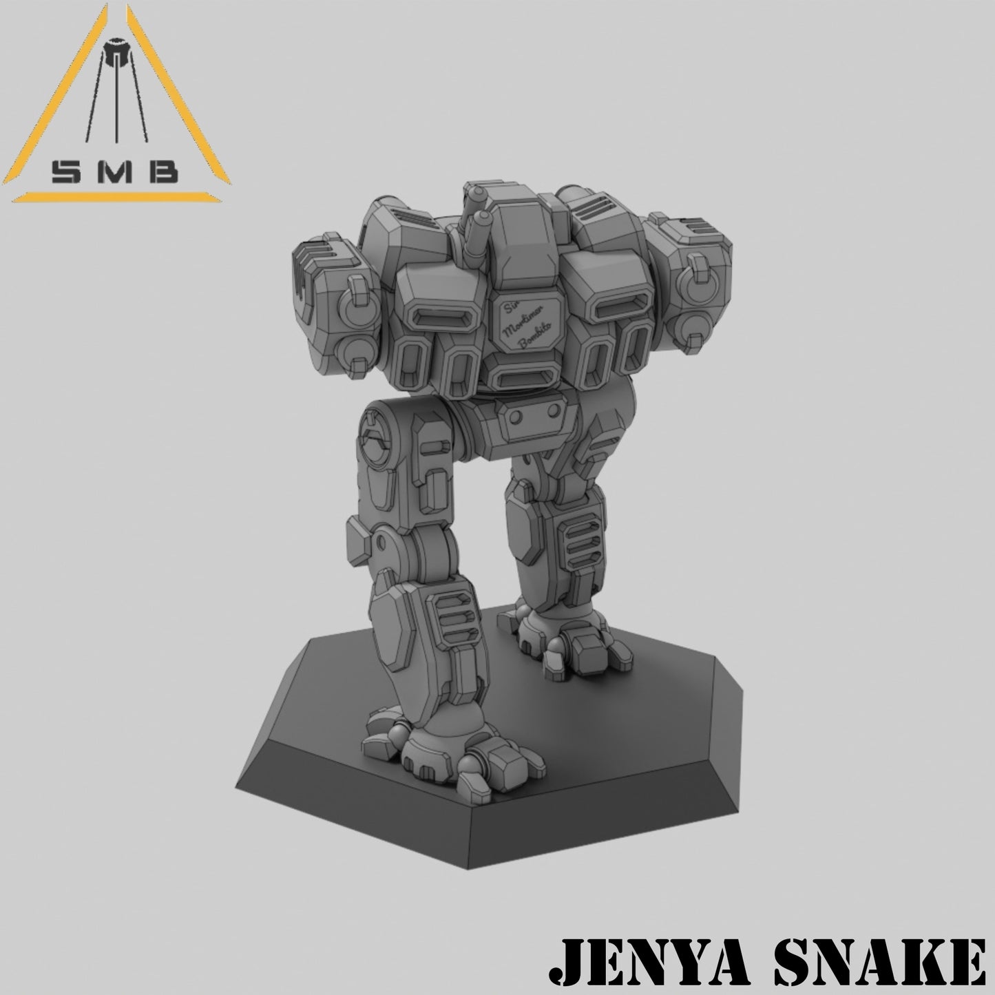Jenya Snake - Alternate Battletech Model - By Sir Mortimer Bombito