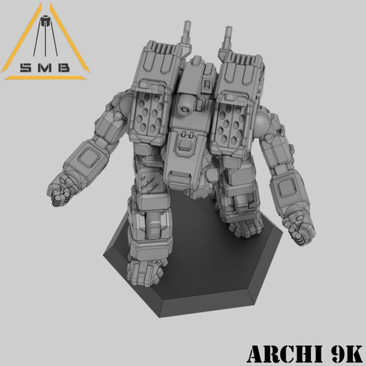 Archi 9K - Alternate Battletech Model - By Sir Mortimer Bombito