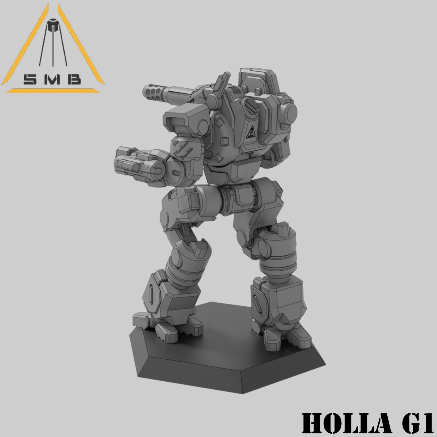 Holla G1 - Alternate Battletech Model - By Sir Mortimer Bombito