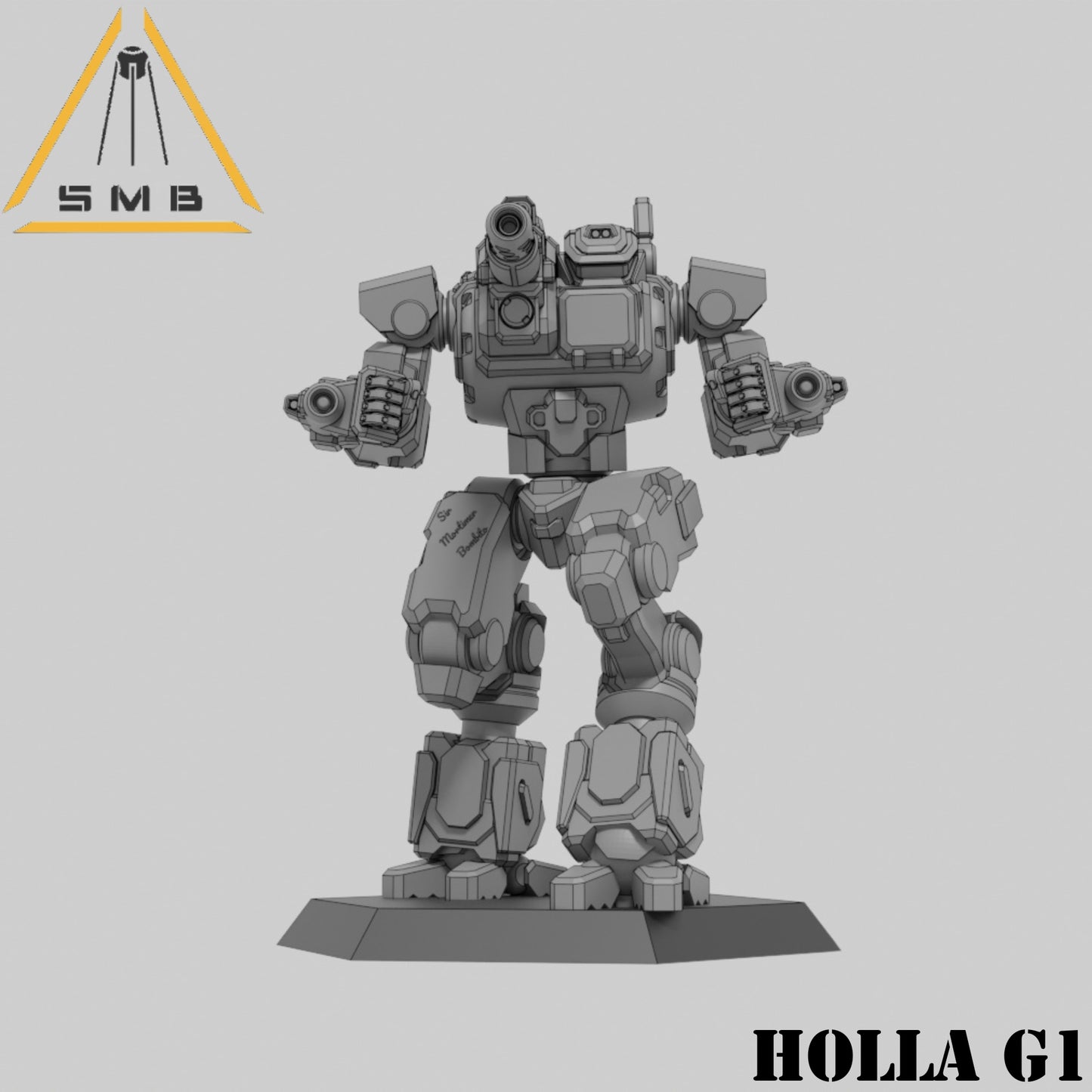 Holla G1 - Alternate Battletech Model - By Sir Mortimer Bombito