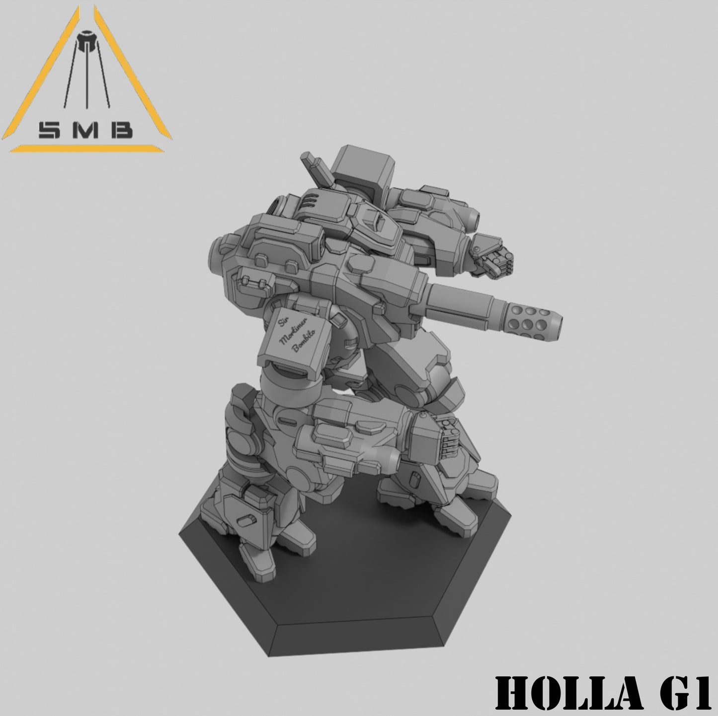 Holla G1 - Alternate Battletech Model - By Sir Mortimer Bombito