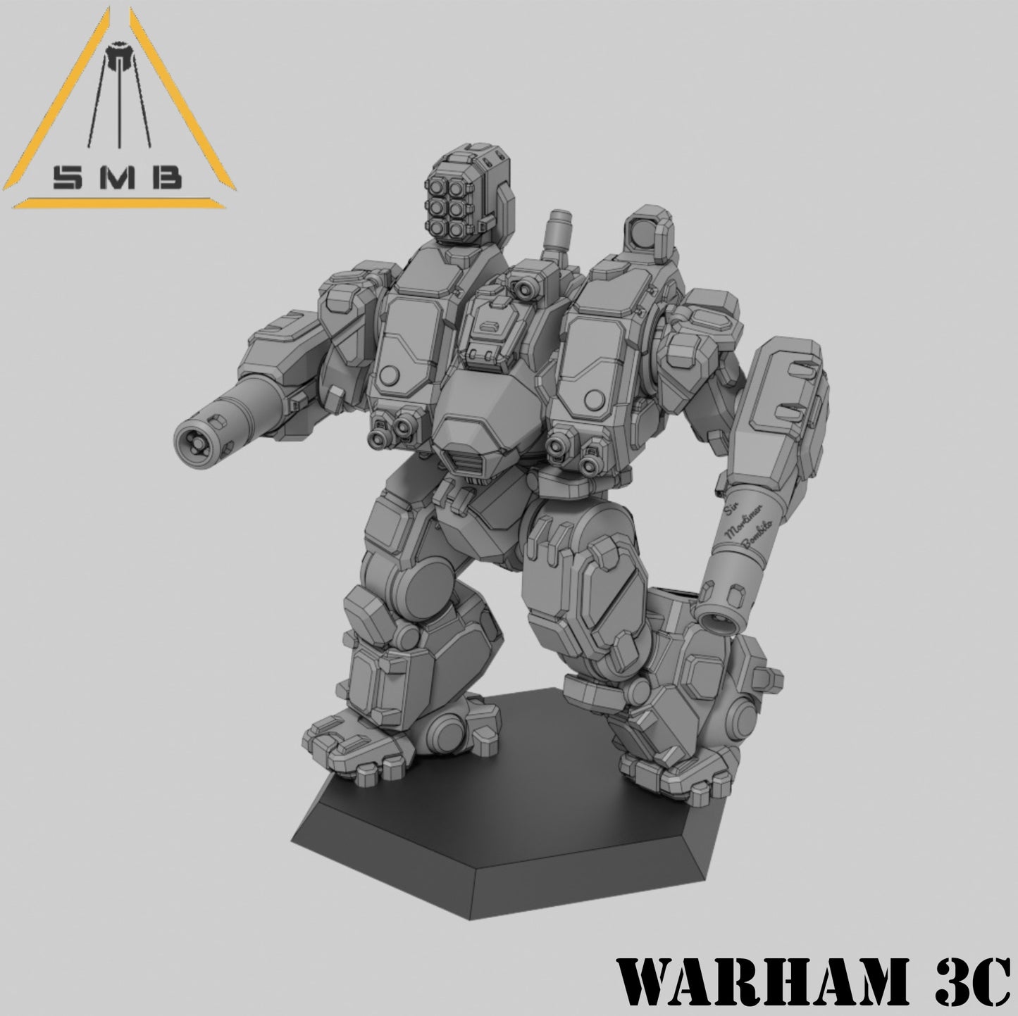 WarHam 3c - Alternate Battletech Model - By Sir Mortimer Bombito
