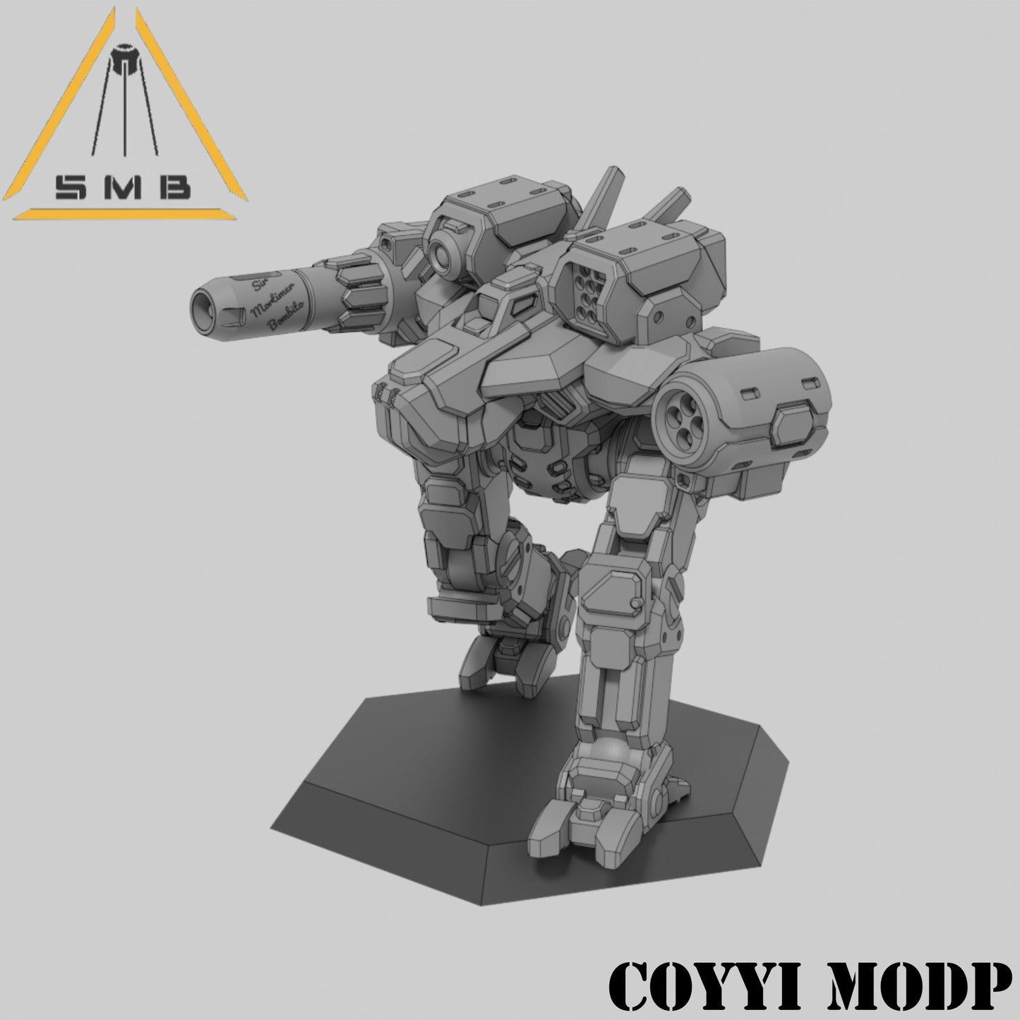 Coyyi ModP - Alternate Battletech Model - By Sir Mortimer Bombito