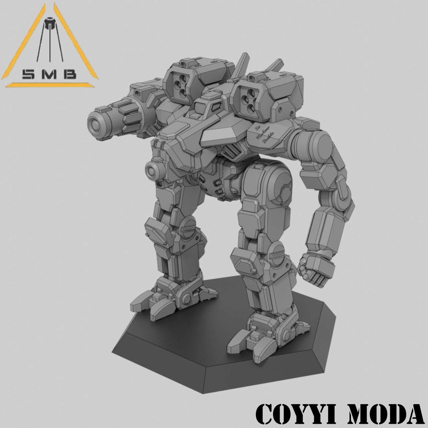 Coyyi ModA - Alternate Battletech Model - By Sir Mortimer Bombito