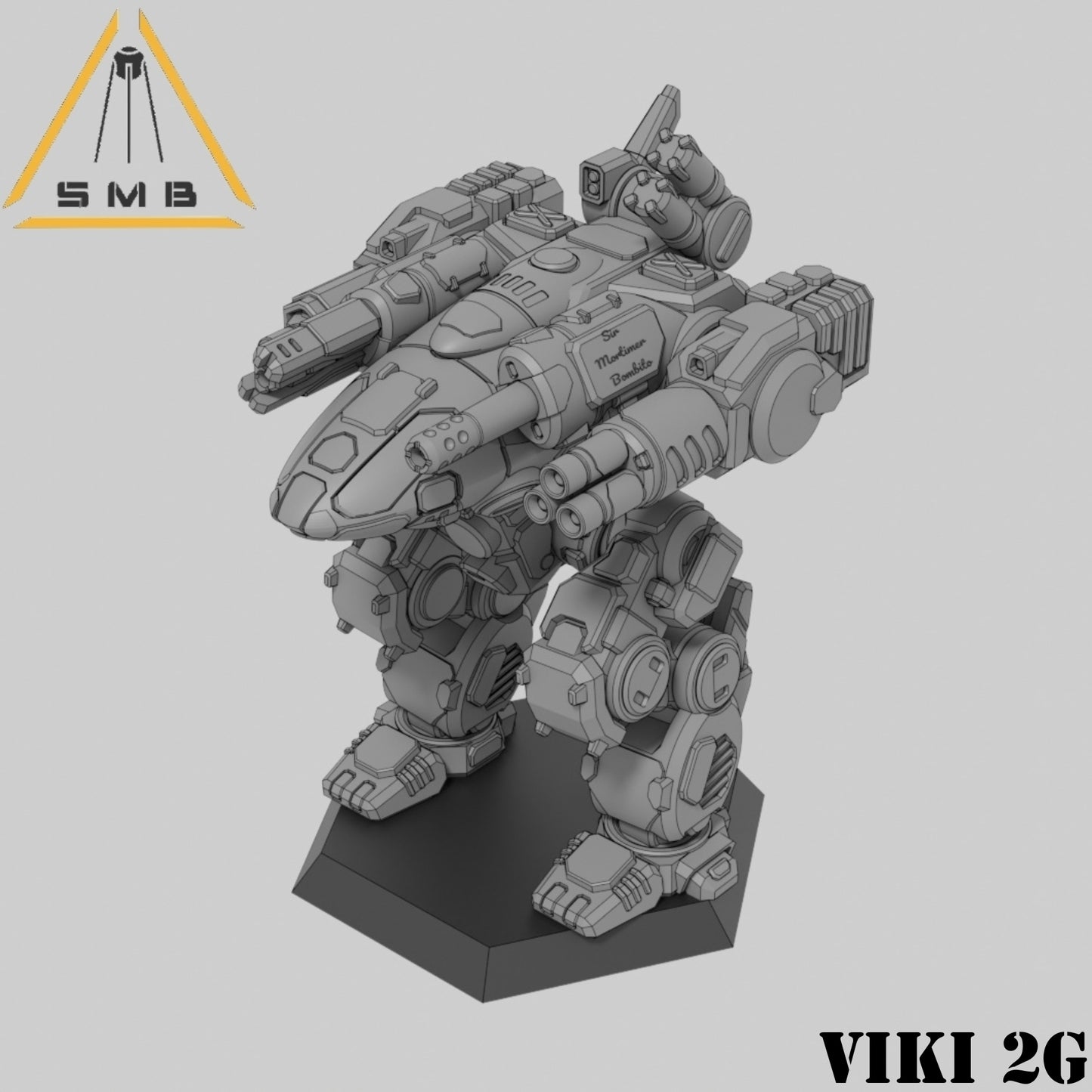 Viki 2G - Alternate Battletech Model - By Sir Mortimer Bombito