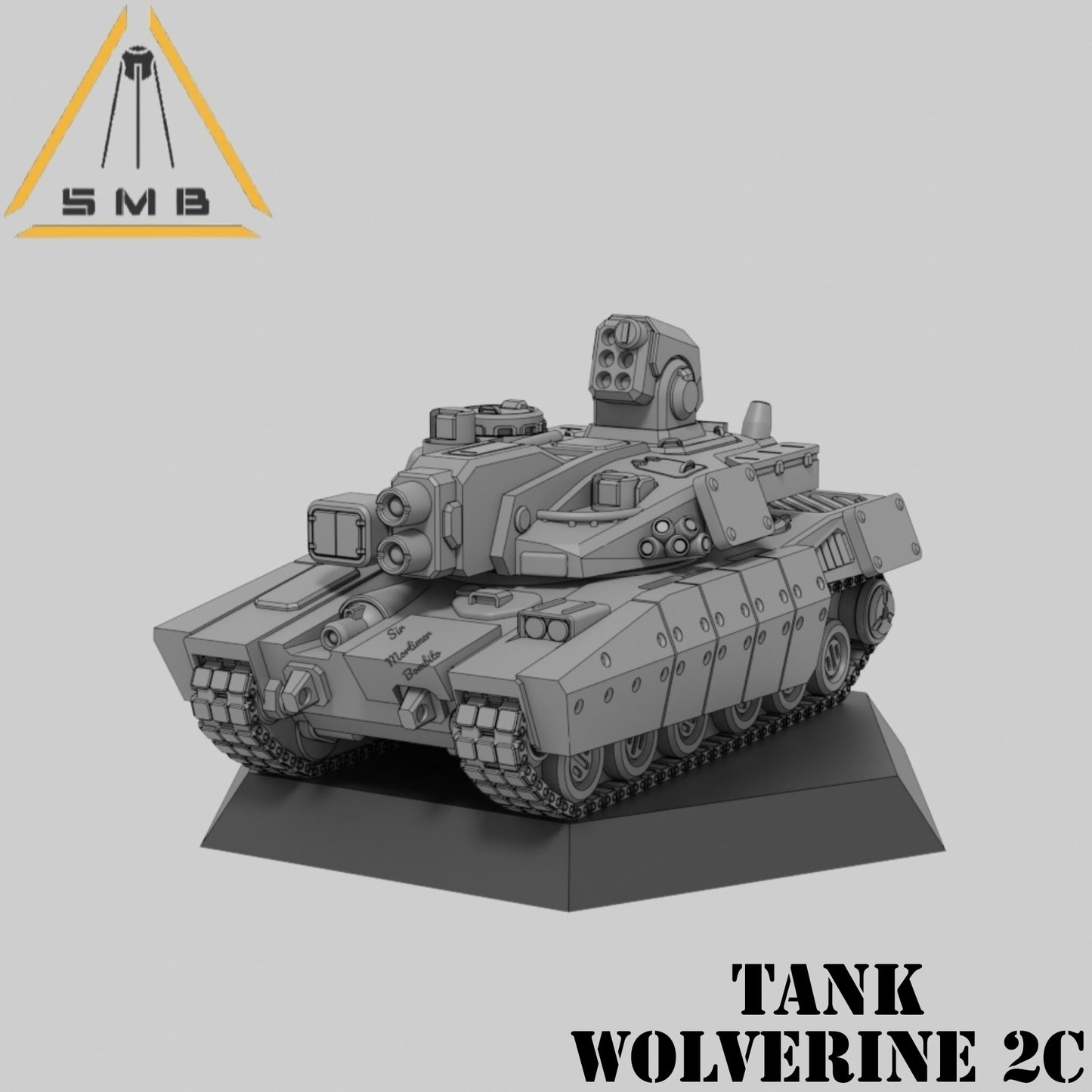 Tank Wolverine 2С - Alternate Battletech Model - By Sir Mortimer Bombito