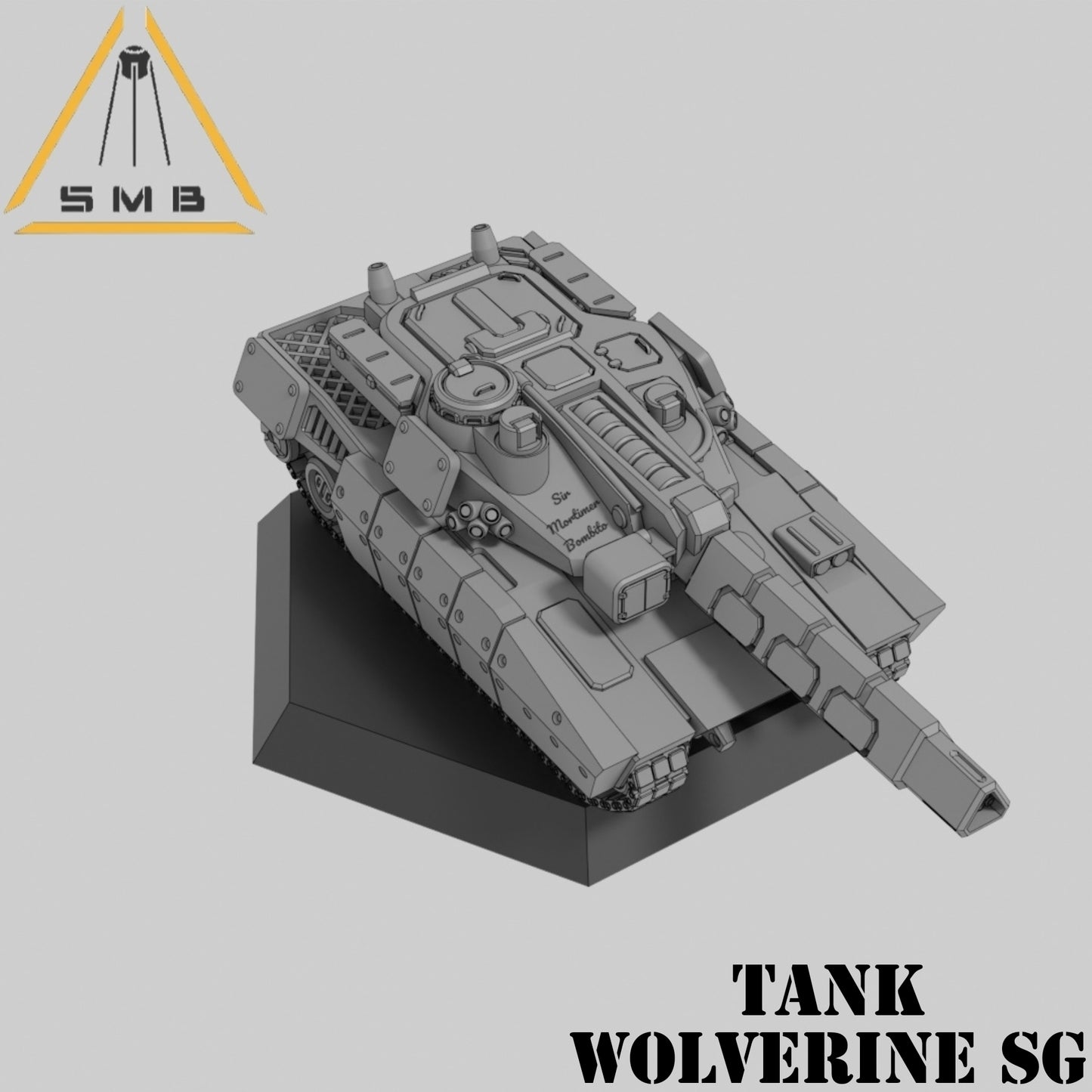 Tank Wolverine SG - Alternate Battletech Model - By Sir Mortimer Bombito