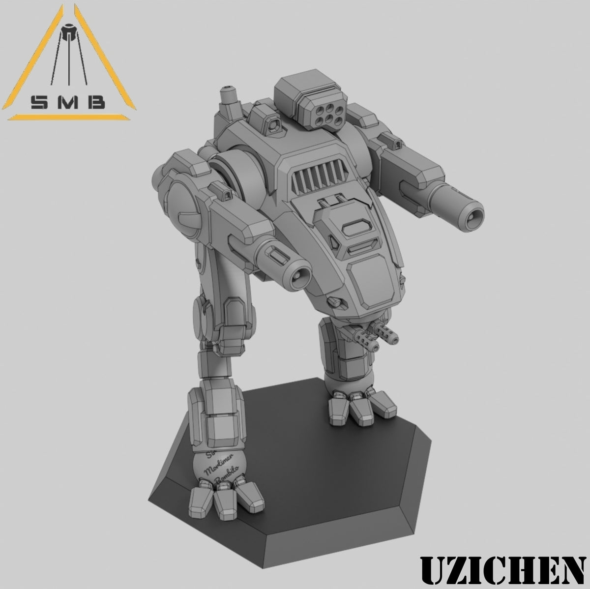 Uzichen - Alternate Battletech Model - By Sir Mortimer Bombito