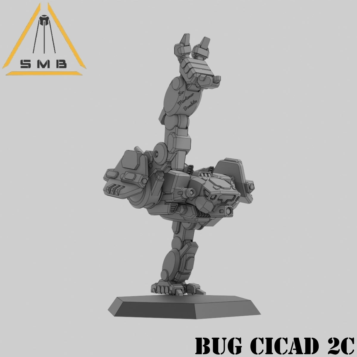 Bug Cicad 2C run - Alternate Battletech Model - By Sir Mortimer Bombito