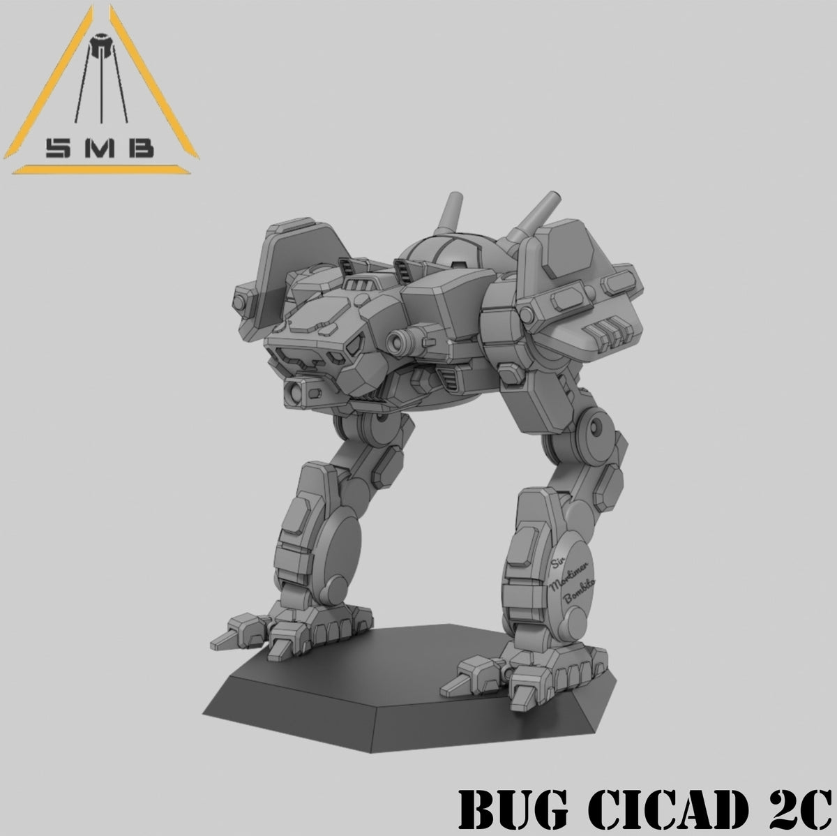 Bug Cicad 2C - Alternate Battletech Model - By Sir Mortimer Bombito