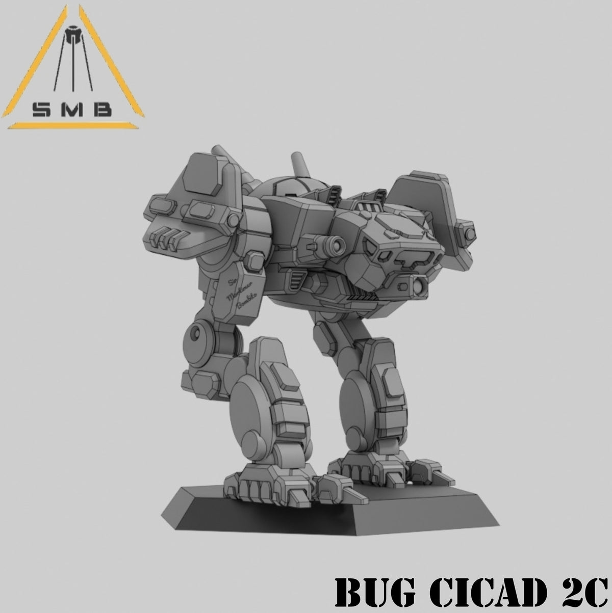 Bug Cicad 2C - Alternate Battletech Model - By Sir Mortimer Bombito