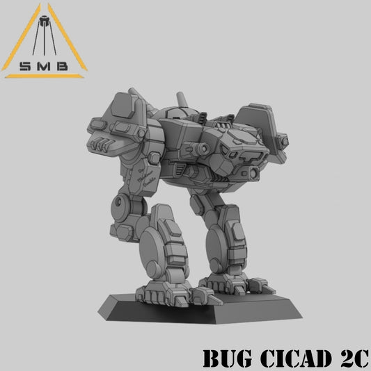 Bug Cicad 2C - Alternate Battletech Model - By Sir Mortimer Bombito