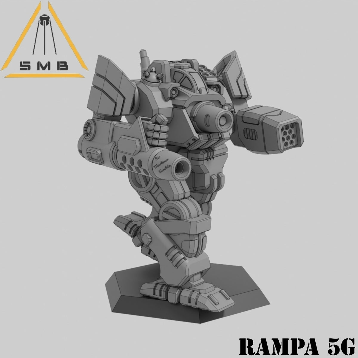 Rampa 5G - Alternate Battletech Model - By Sir Mortimer Bombito