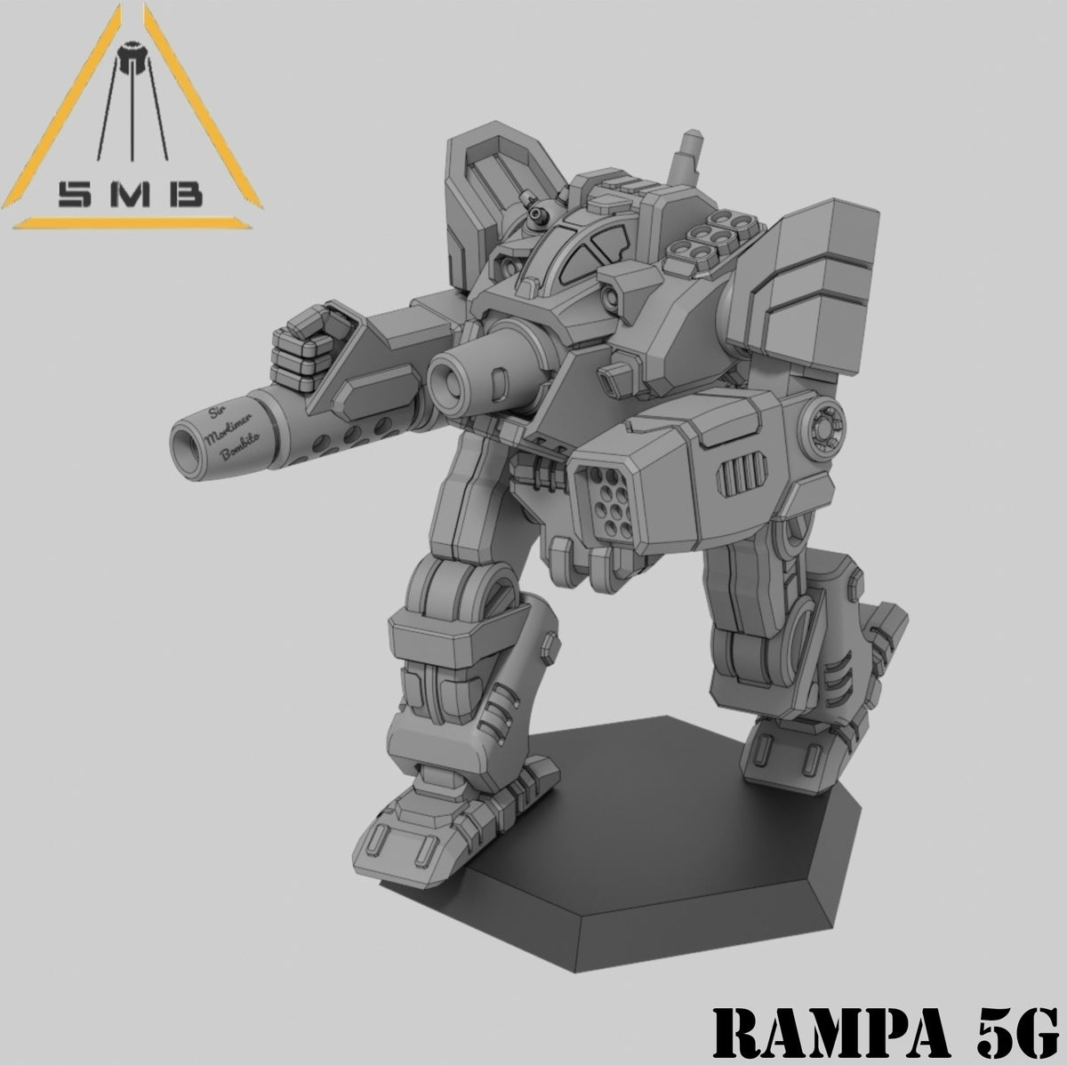 Rampa 5G - Alternate Battletech Model - By Sir Mortimer Bombito