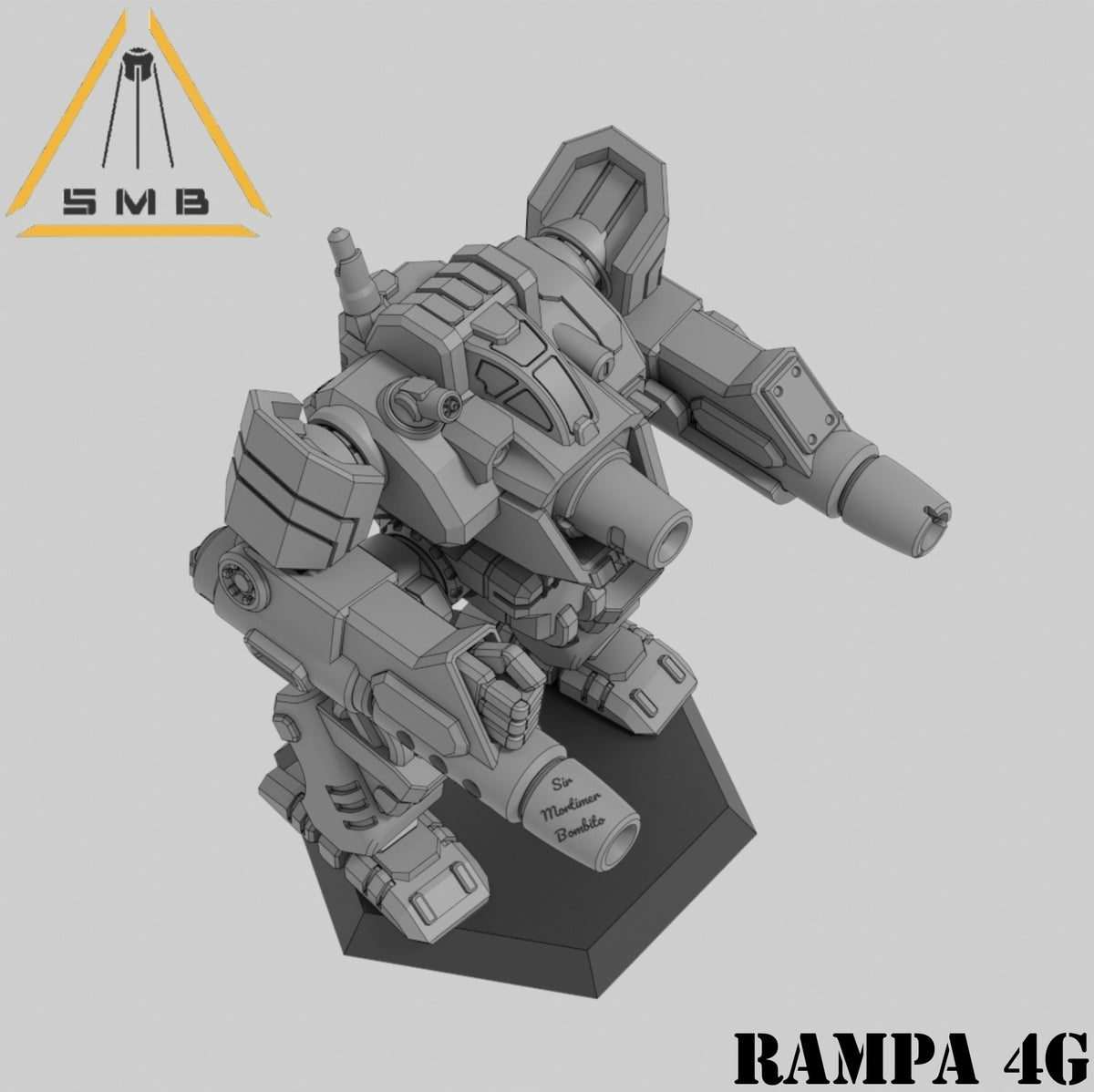 Rampa 4G - Alternate Battletech Model - By Sir Mortimer Bombito