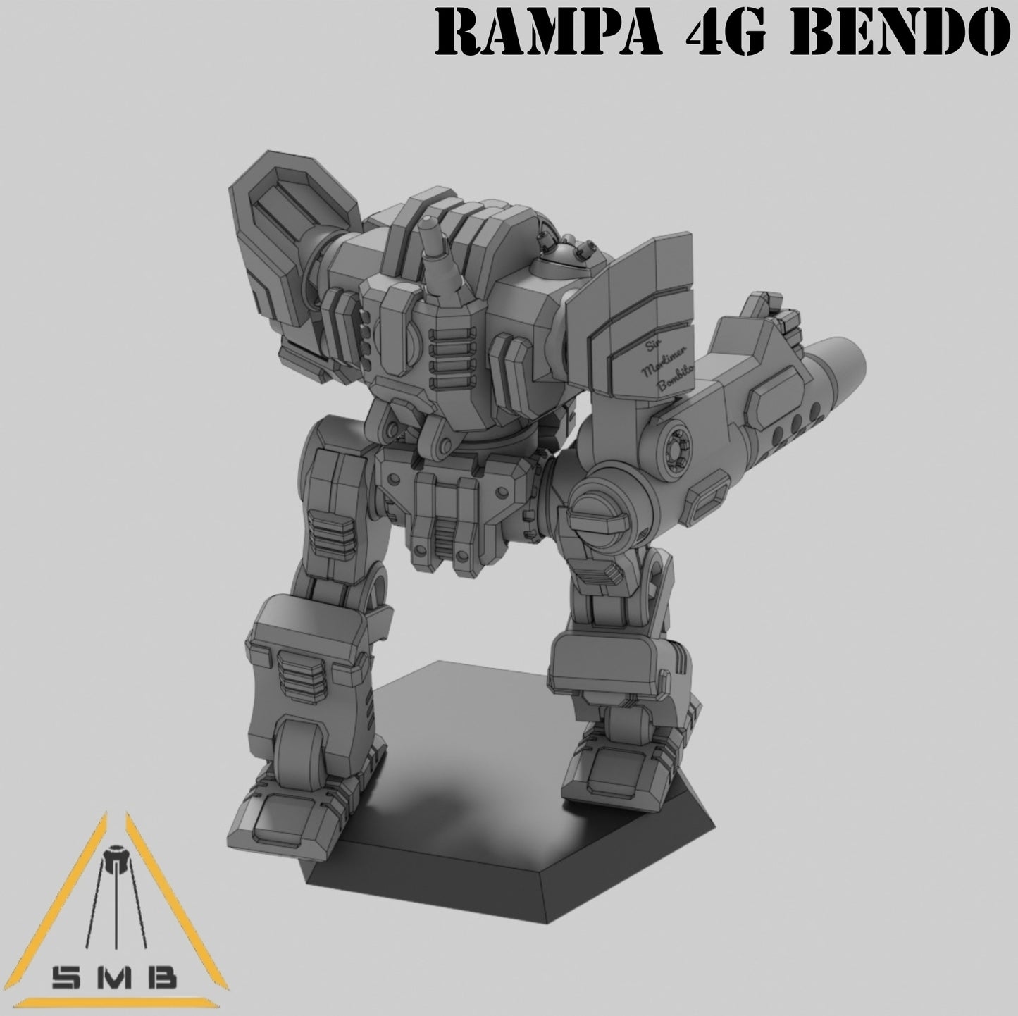 Rampa 4G Bendo - Alternate Battletech Model - By Sir Mortimer Bombito
