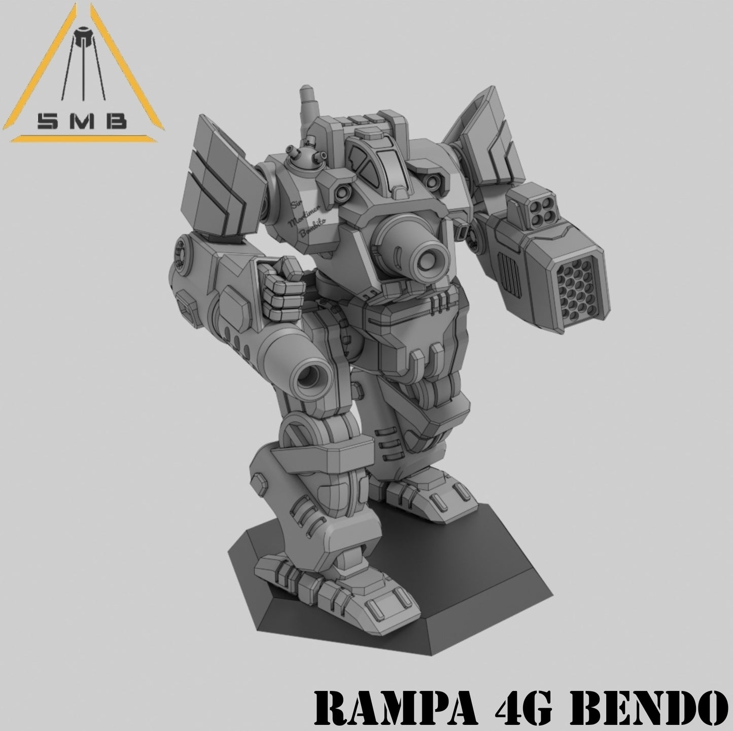 Rampa 4G Bendo - Alternate Battletech Model - By Sir Mortimer Bombito