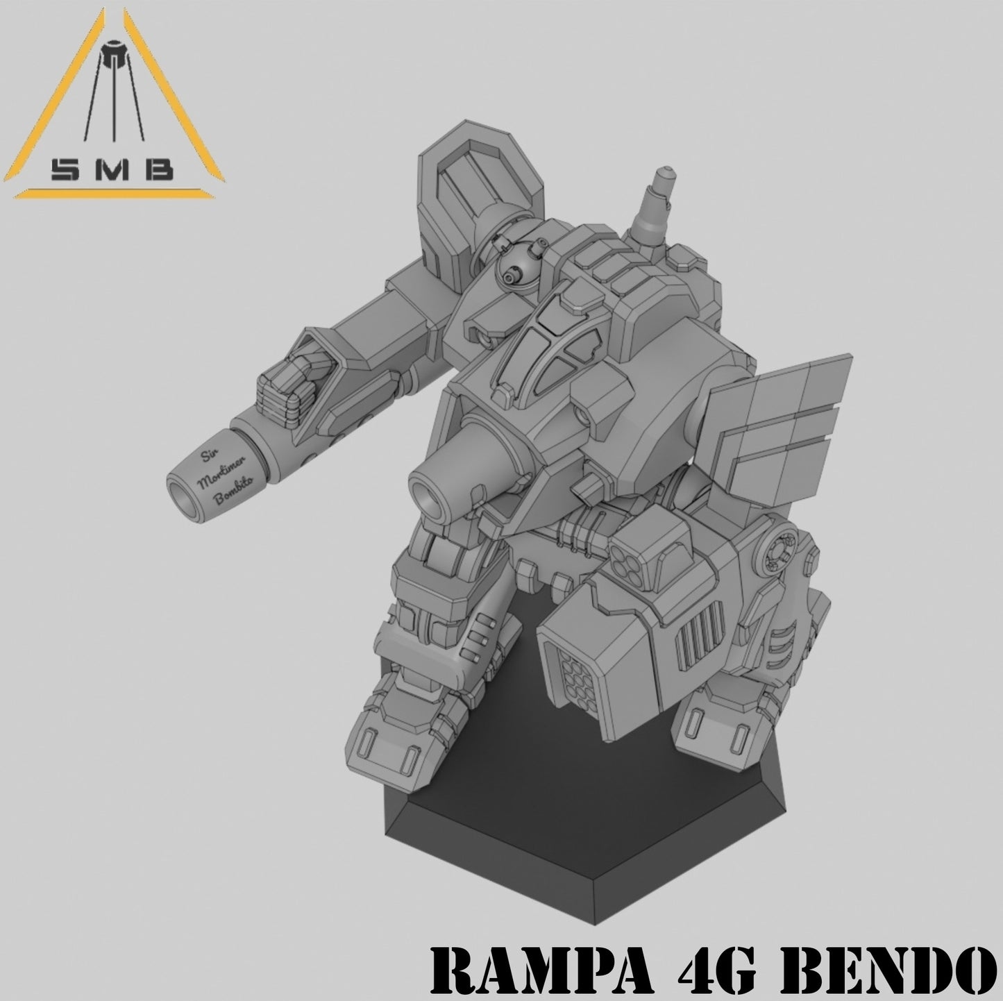 Rampa 4G Bendo - Alternate Battletech Model - By Sir Mortimer Bombito
