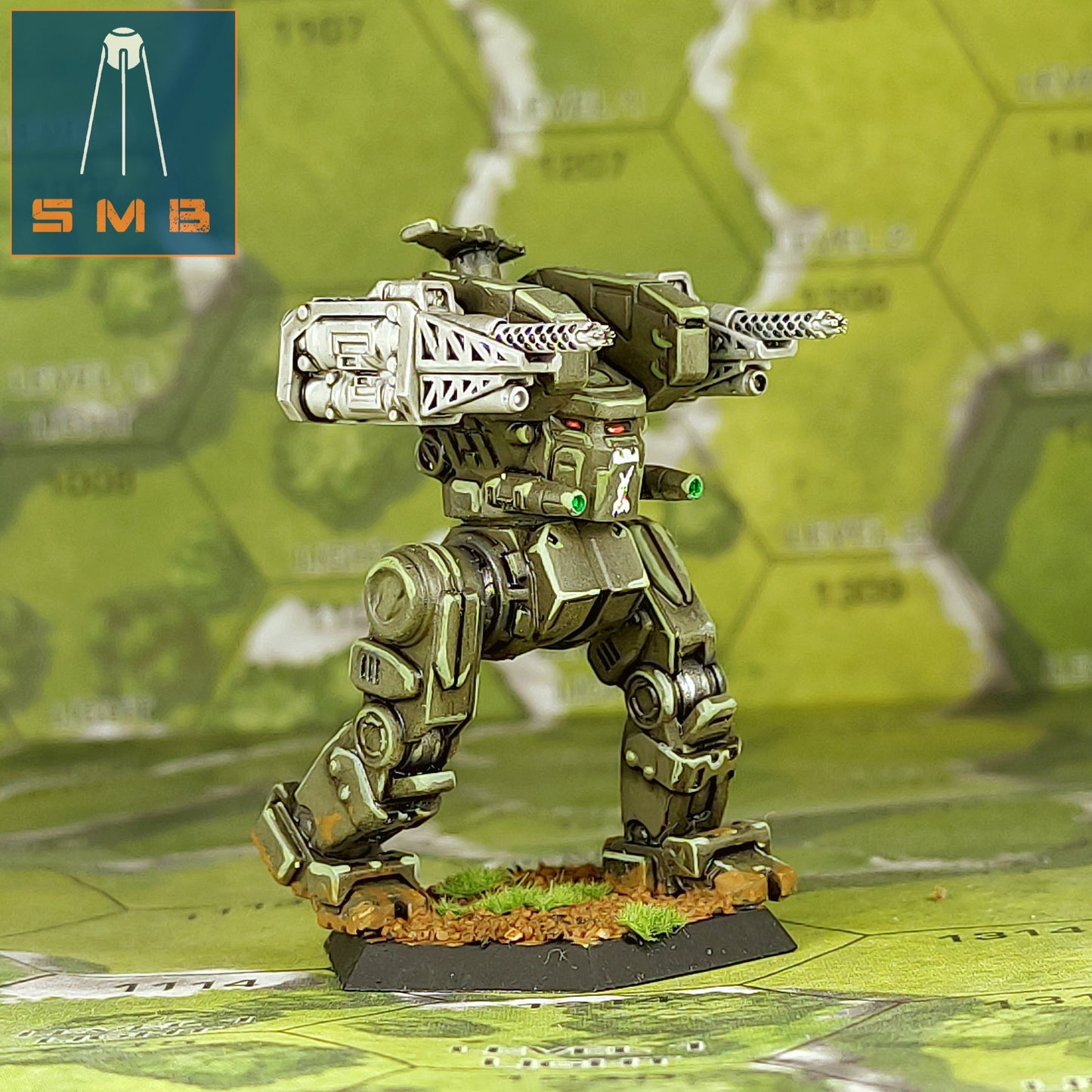 JAGERMECHAN - Alternate Battletech Model - By Sir Mortimer Bombito