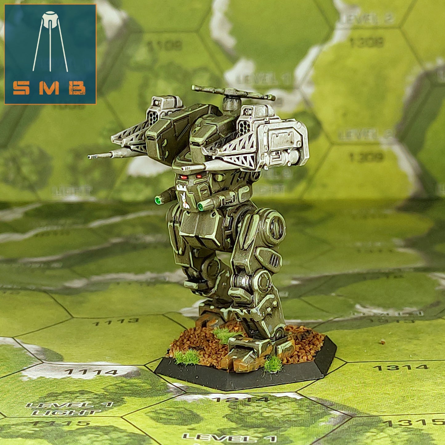 JAGERMECHAN - Alternate Battletech Model - By Sir Mortimer Bombito