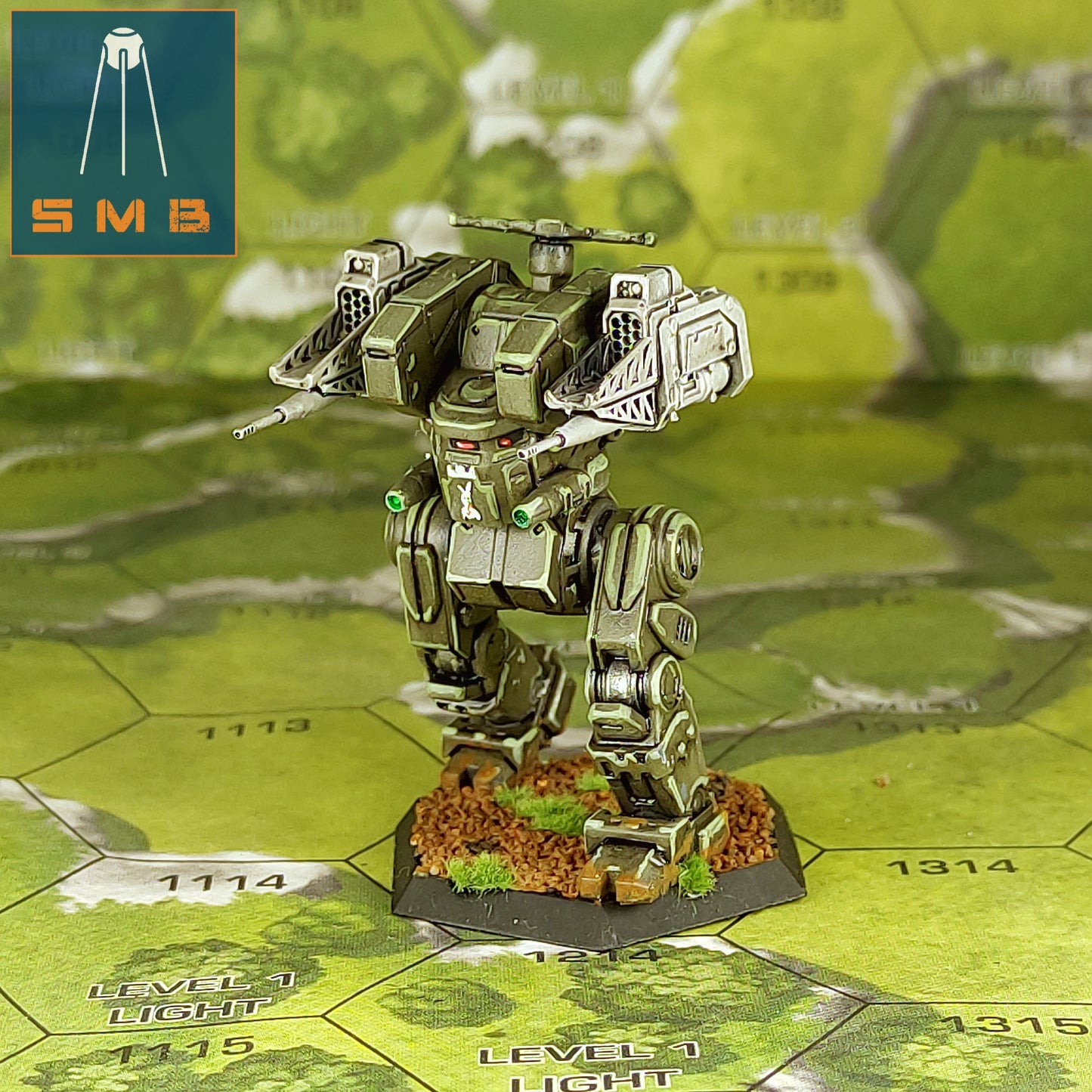 JAGERMECHAN - Alternate Battletech Model - By Sir Mortimer Bombito