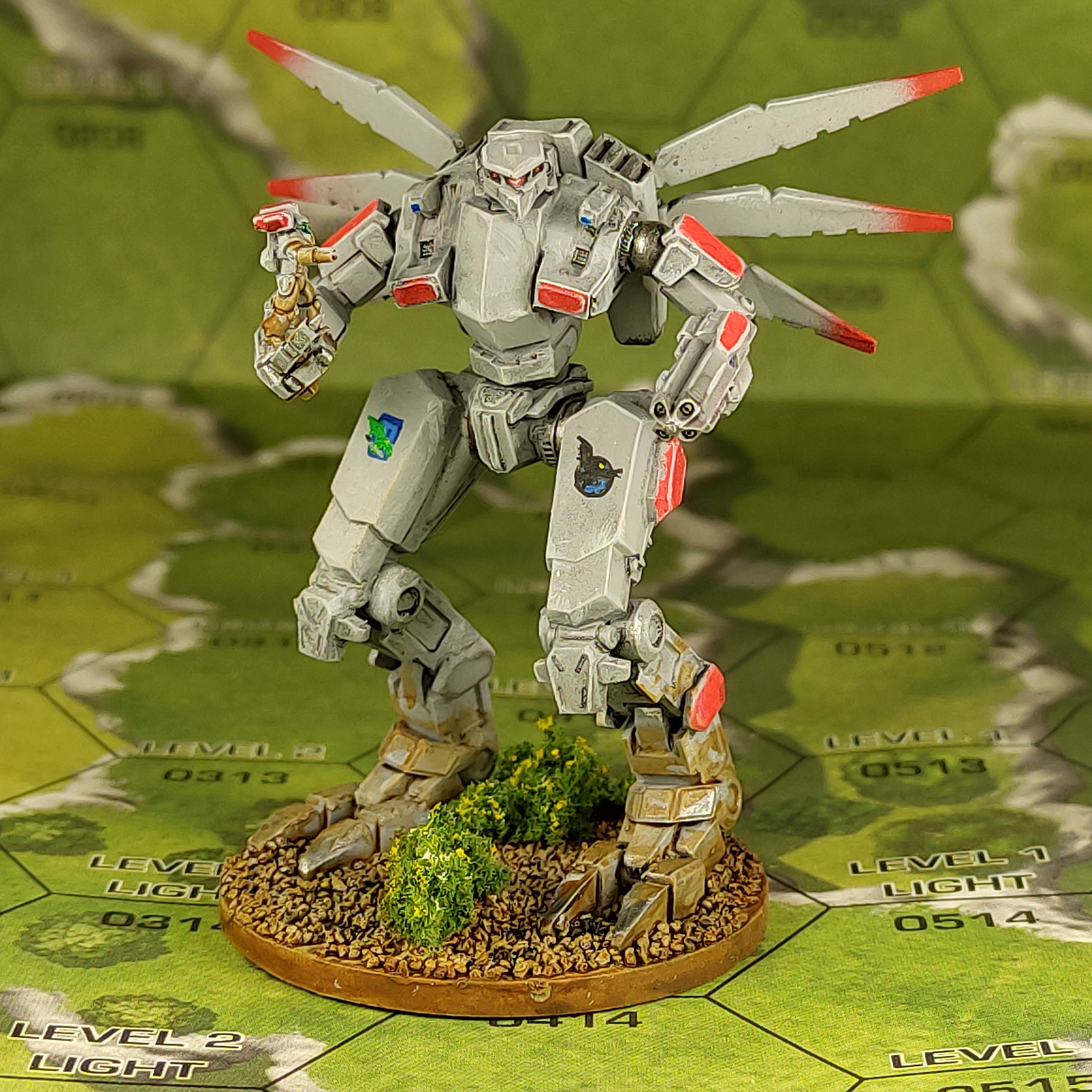 Modello Daster – Figuria Alternativa Battletech Di Sir Mortimer Bombito, Nuovo - Foto 1
