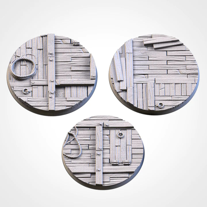 WOODEN BASES (ROUND) EXPANSION - Thematic bases - Txarli Factory