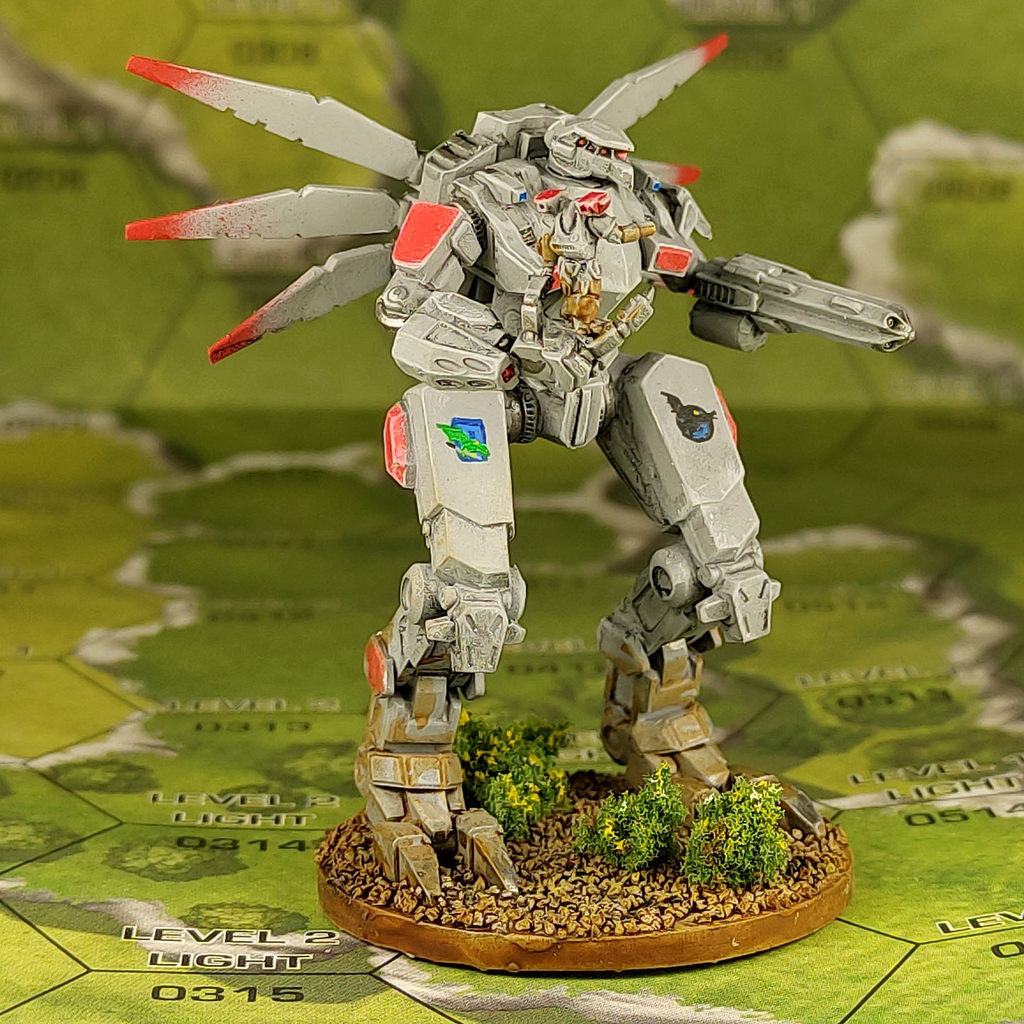 SHRK - Alternate Battletech Model - By Sir Mortimer Bombito