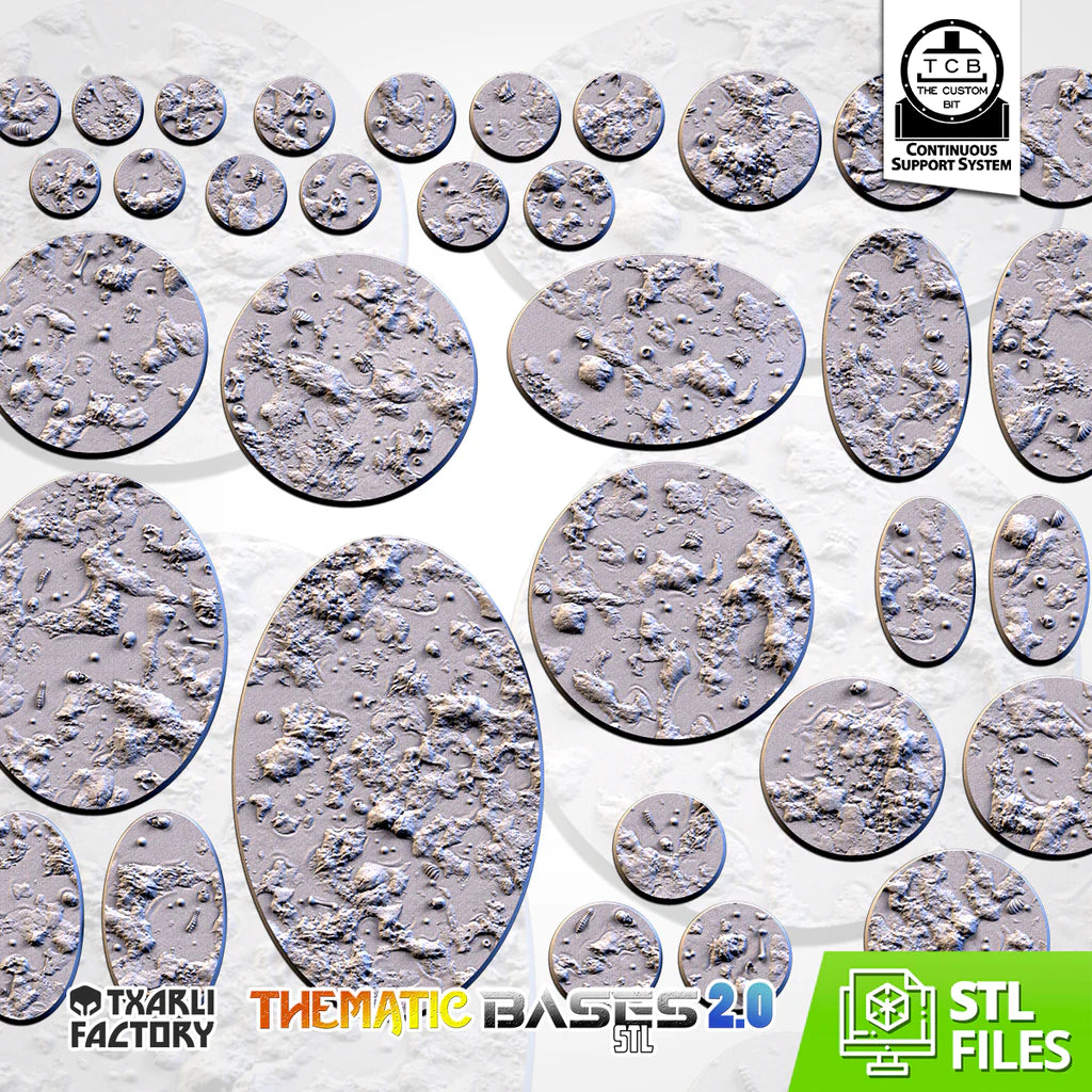 SWAMP BASES (ROUND) - Thematic bases - Txarli Factory