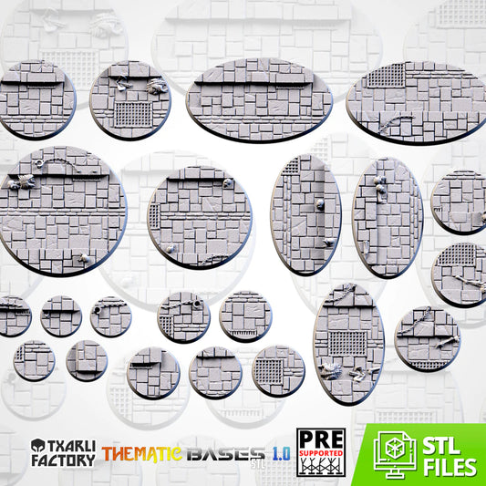 DUNGEON BASES (ROUND) - Thematic bases - Txarli Factory