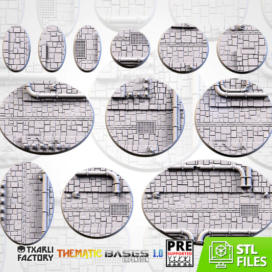 DUNGEON BASES (ROUND) EXPANSION - Thematic bases - Txarli Factory