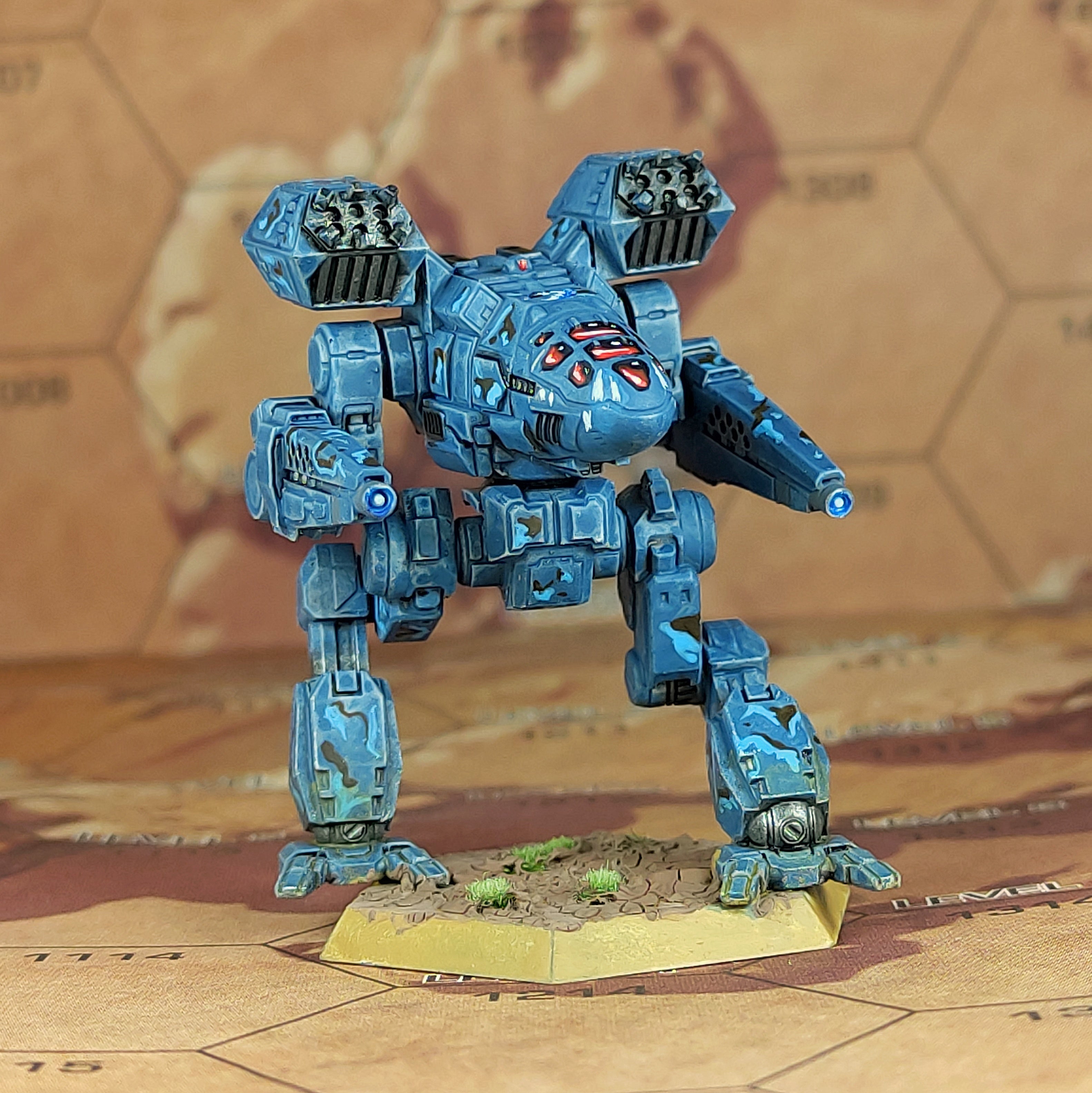 Battletech Model Kit TIMBER4 - Alternate Battletech Model - By Sir Mortimer Bombito ...