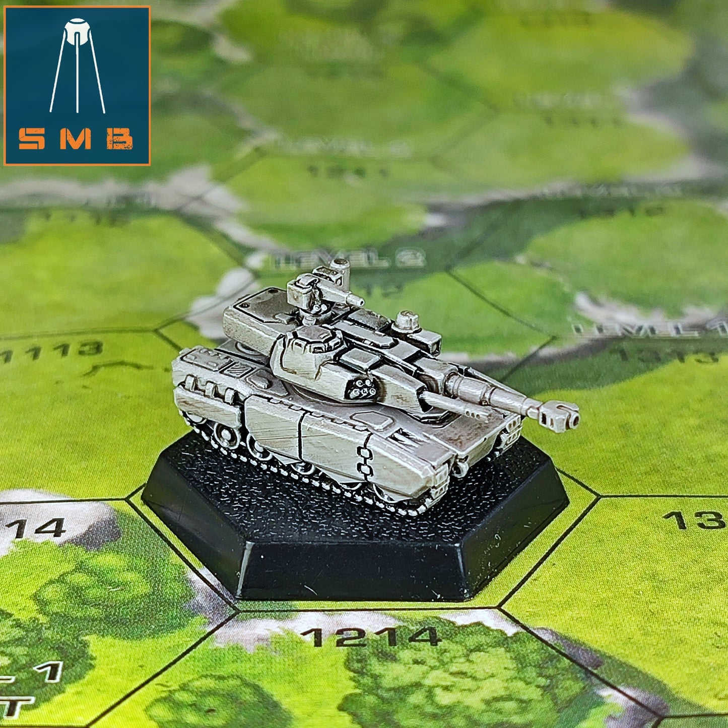 The stereotypical Medium Tank of the future - Alternate Battletech Model - By Sir Mortimer Bombito