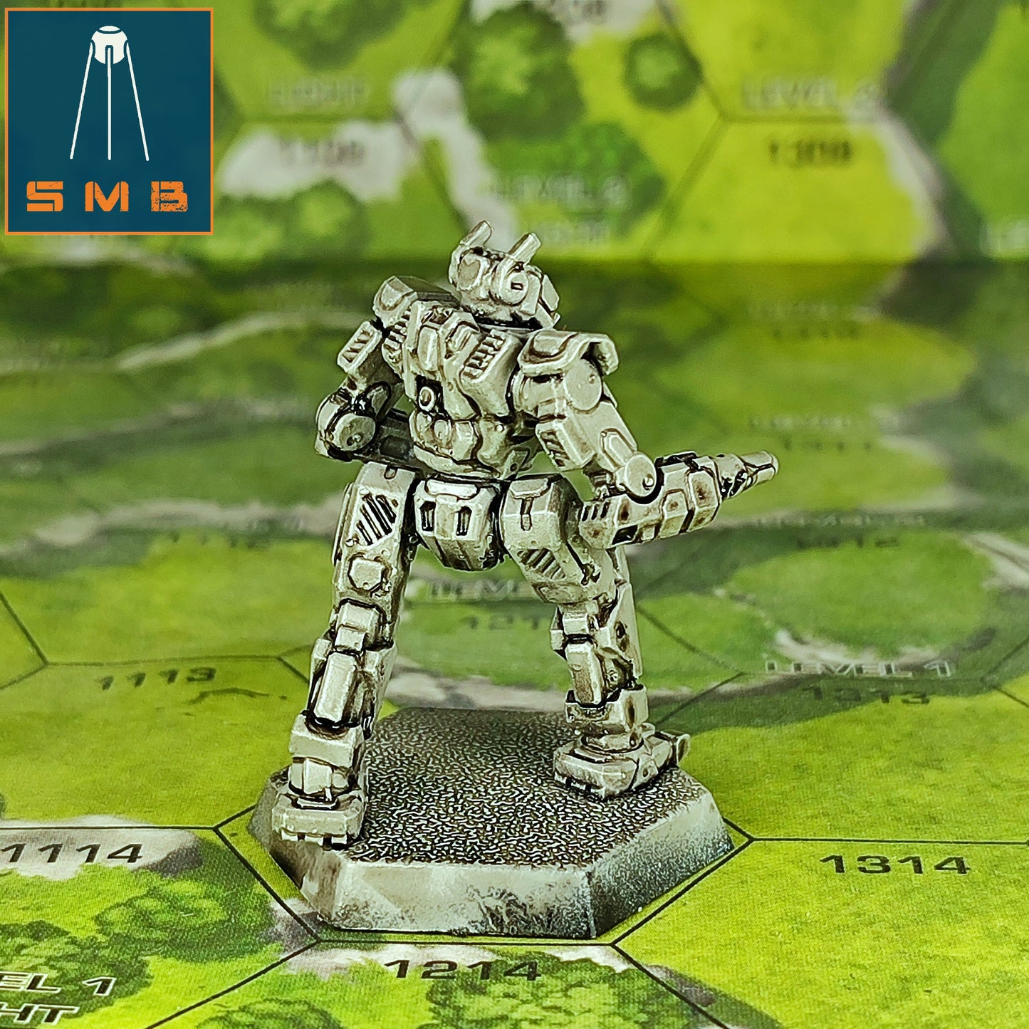 WolfKakHound 3C - Alternate Battletech Model - By Sir Mortimer Bombito