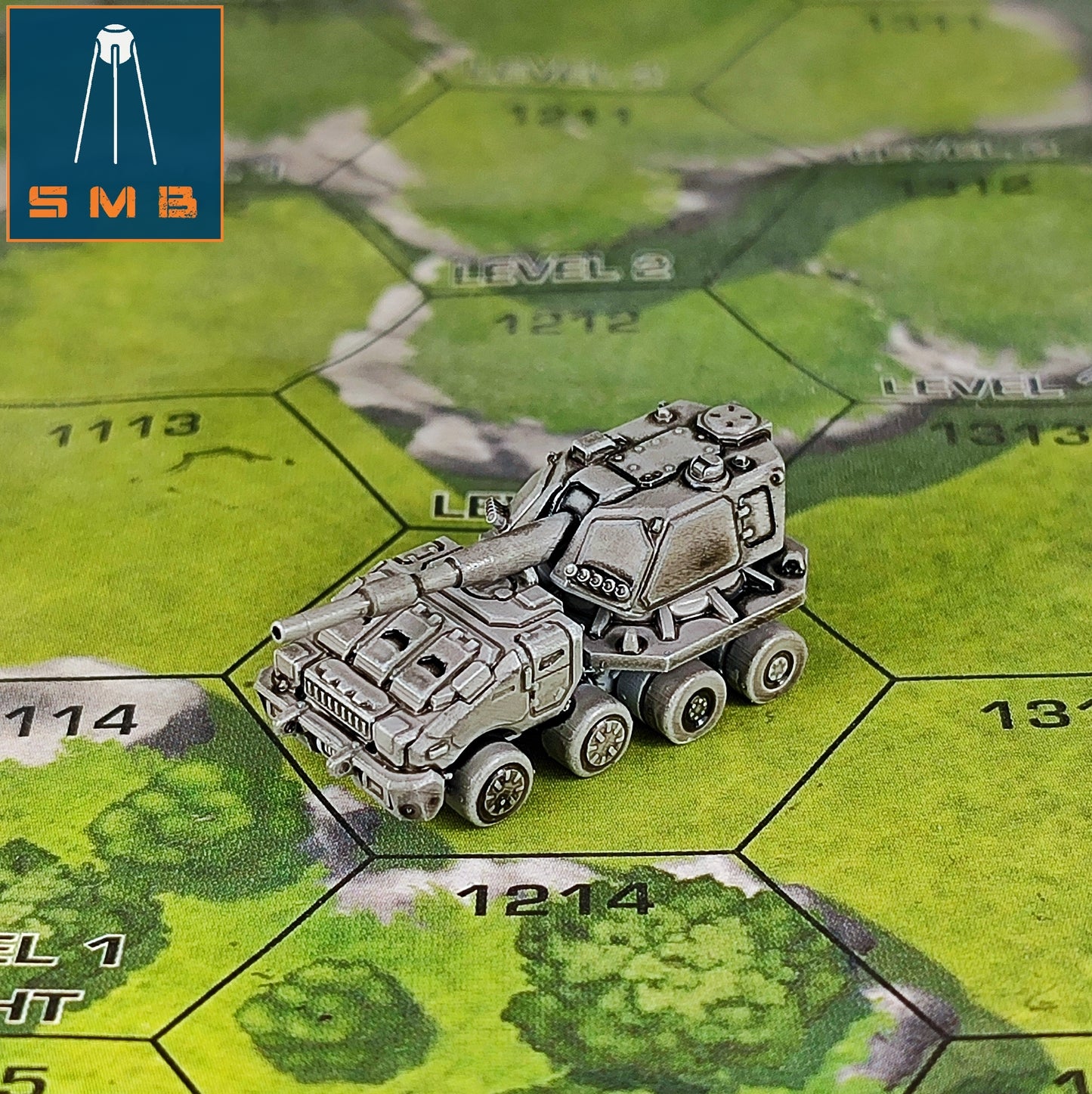 Flatbed Truck - Alternate Battletech Model - By Sir Mortimer Bombito