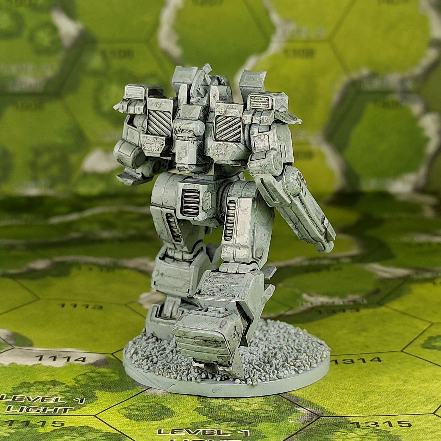 HYPERION ONE-PIECE VERSION - Alternate Battletech Model - By Sir Mortimer Bombito