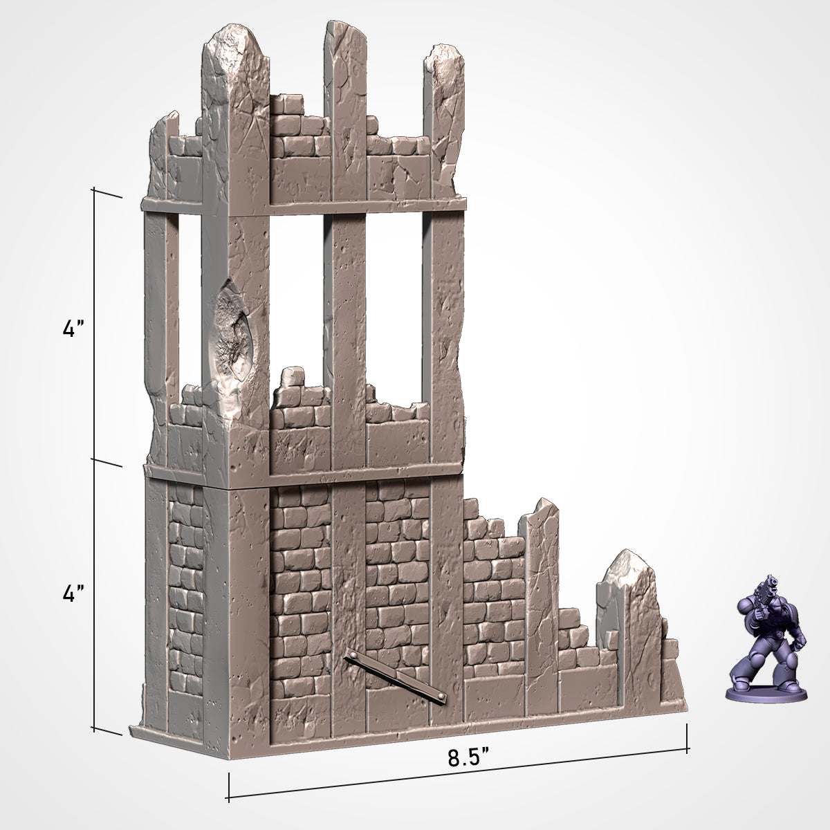 CITY RUINS GW - 28/32mm Terrain - Txarli Factory