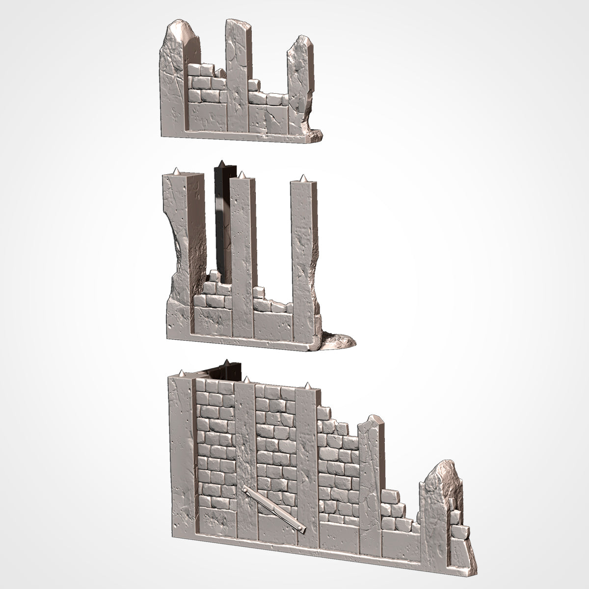 CITY RUINS GW - 28/32mm Terrain - Txarli Factory