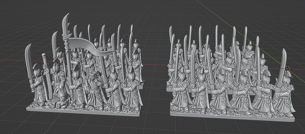 Imperial Elves - 10mm - By Rok Minis & Wakes Emporium