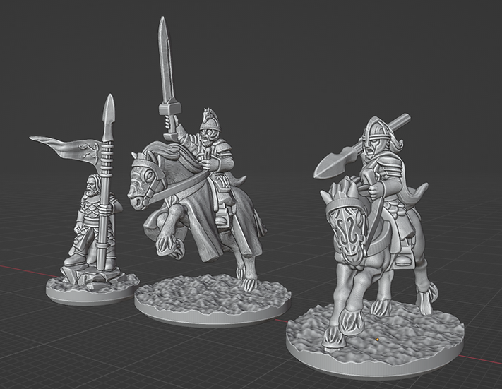 Horse Lords - 10mm - By Rok Minis & Wakes Emporium