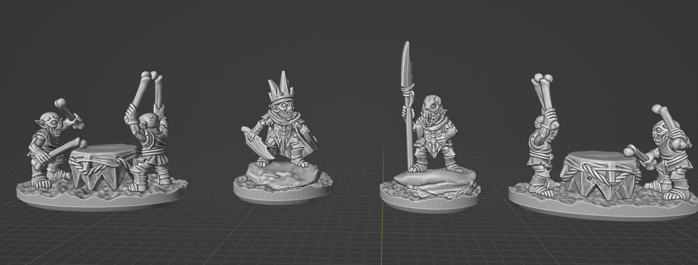 Goblin Army - 10mm - By Rok Minis & Wakes Emporium