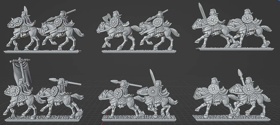 Horse Lords - 10mm - By Rok Minis & Wakes Emporium