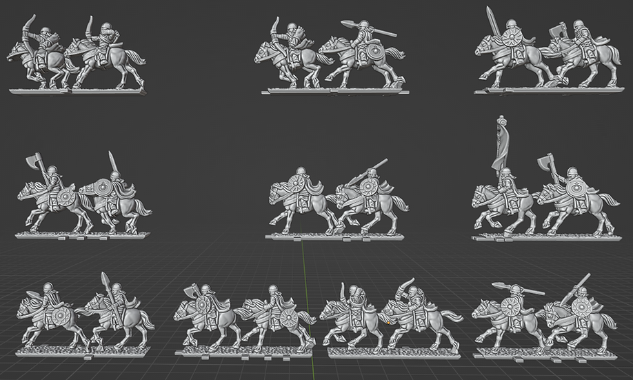 Horse Lords - 10mm - By Rok Minis & Wakes Emporium