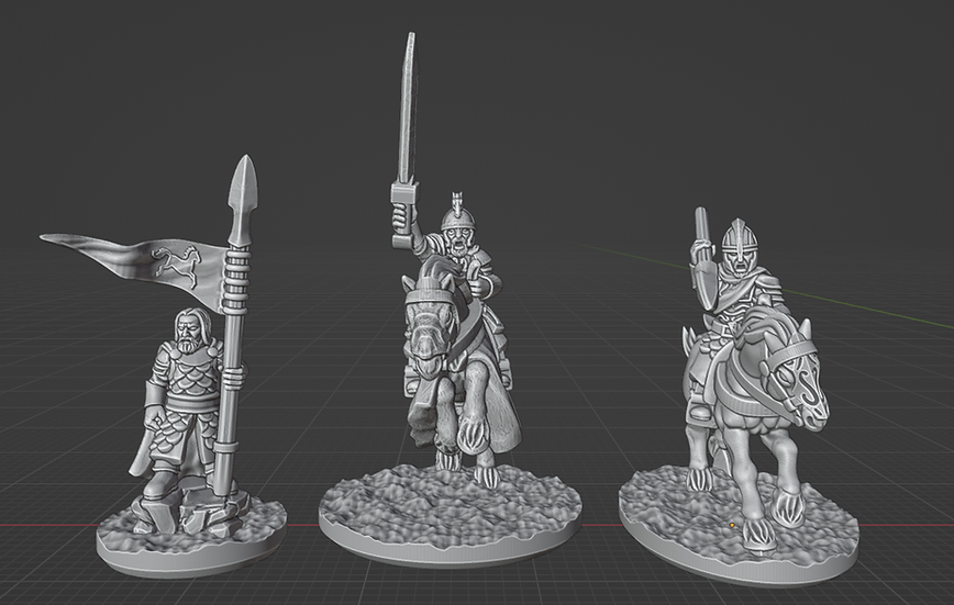 Horse Lords - 10mm - By Rok Minis & Wakes Emporium