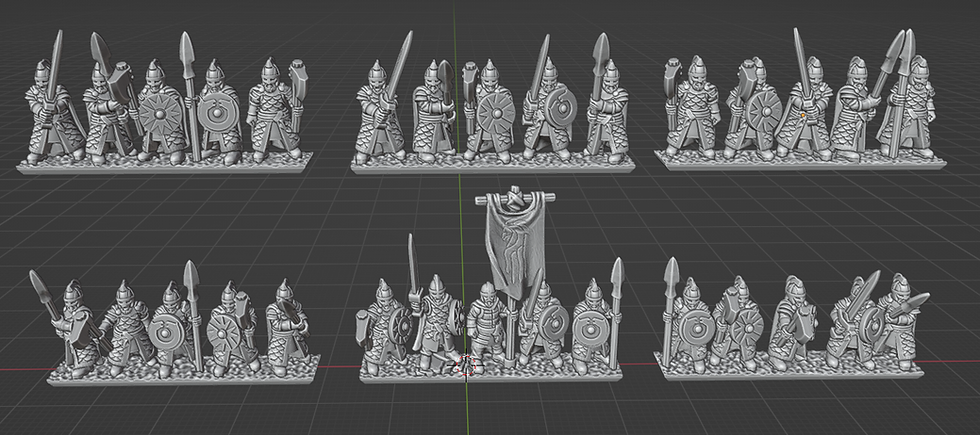 Horse Lords - 10mm - By Rok Minis & Wakes Emporium