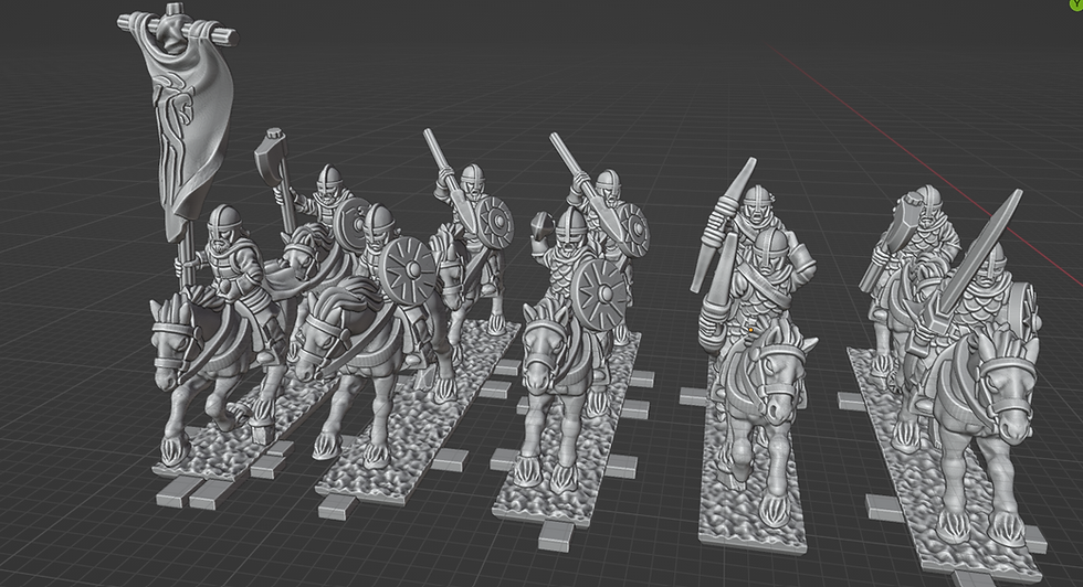Horse Lords - 10mm - By Rok Minis & Wakes Emporium