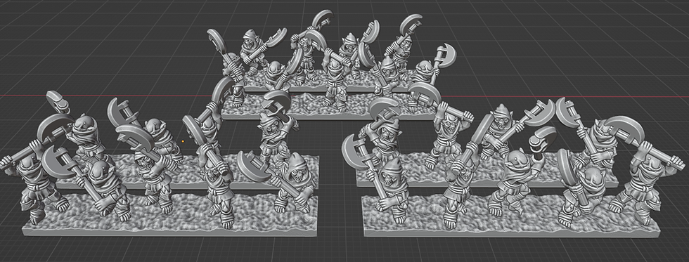 Goblin Army - 10mm - By Rok Minis & Wakes Emporium